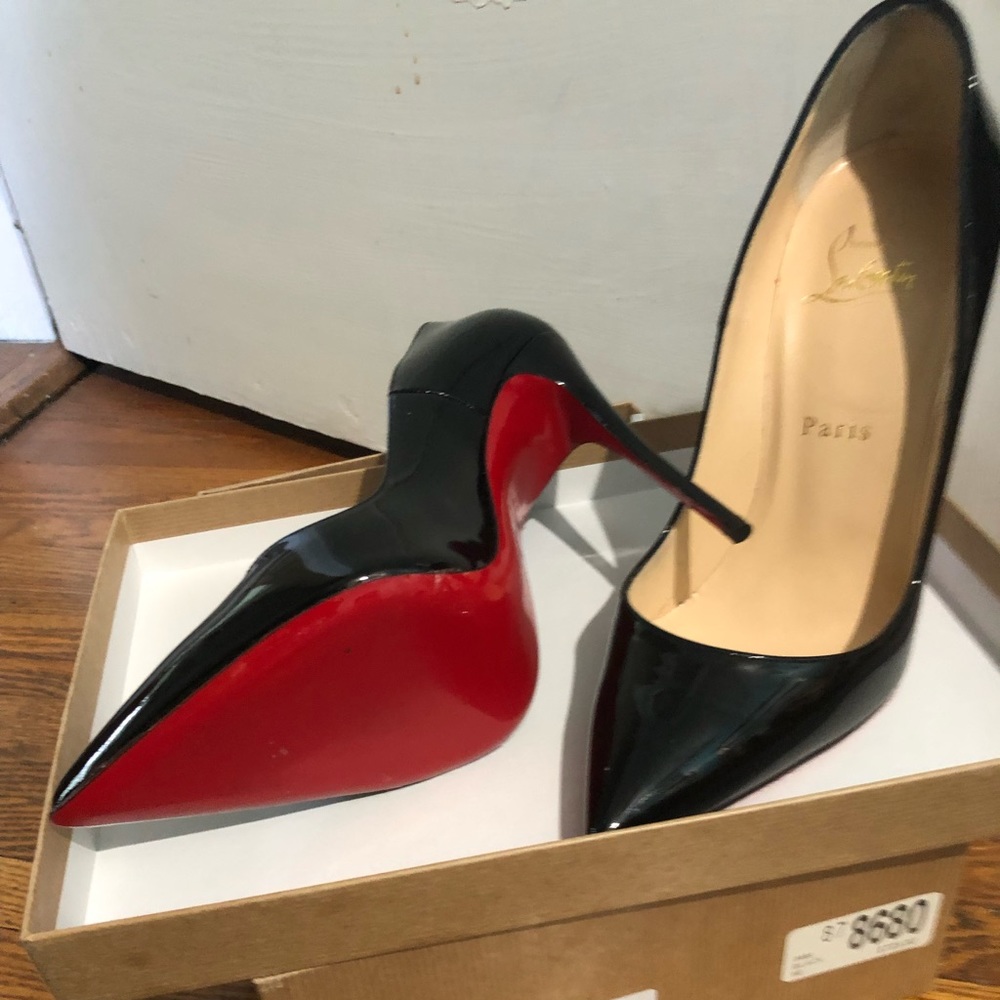 Christian Louboutin size 39. I were a size 8 in US
